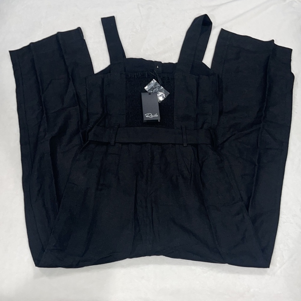 RAILS KYRA SQUARE-NECK Sleeveless Jumpsuit in black size XS. NEW WITH TAGS. - Picture 6 of 16
